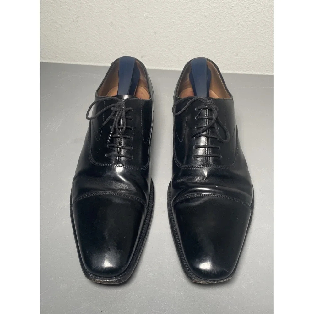 Loake Design Handcrafted Leather Oxford Shoes UK 8‎